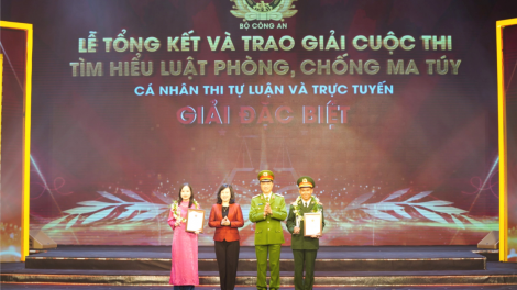 Tổng kết và trao giải cuộc thi Tìm hiểu Luật phòng, chống ma túy (5/12/2023)
