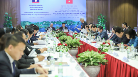 Đảng Cộng sản Việt Nam và Đảng Nhân dân Cách mạng Lào chia sẻ kinh nghiệm phát triển văn hoá, con người trong tiến trình phát triển đất nước theo định hướng XHCN (19/12/2023)