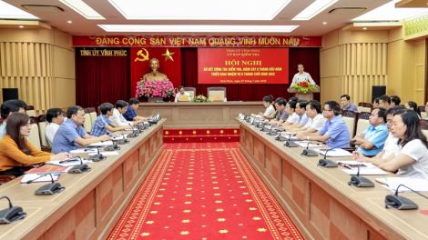 Vĩnh Phúc tăng cường kiểm tra, giám sát thi hành kỷ luật Đảng (12/12/2023)
