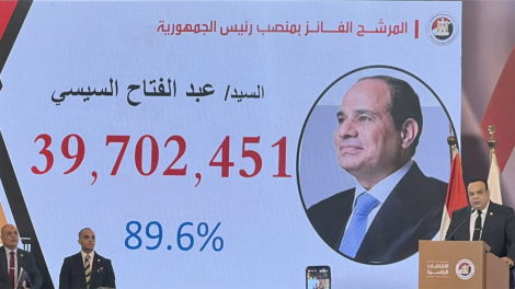 Đương kim Tổng thống Ai Cập Abdel Fattah El Sisi chính thức đắc cử nhiệm kỳ thứ ba (18/12/2023)
