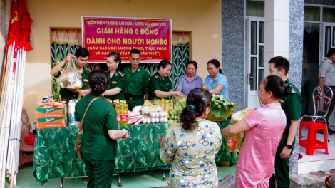 Gian hàng 0 đồng cho người nghèo khu vực biên giới biển Sóc Trăng (07/12/2023)