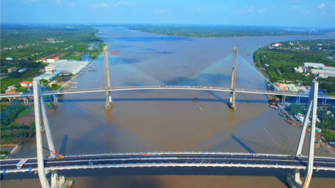 Bộ GTVT tổ chức lễ khánh thành nhiều dự án lớn, trong đó có Dự án đường cao tốc Mỹ Thuận - Cần Thơ, và dự án cầu Mỹ Thuận 2. (24/12/2023)