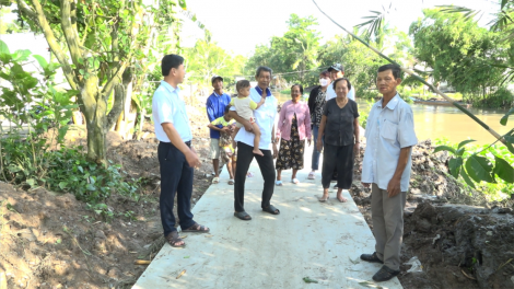 Ông Sơn Khiển, người có uy tín trong đồng bào Khmer, có nhiều đóng góp tích cực tham gia phong trào xây dựng nông thôn ngày càng khởi sắc, văn minh, giàu đẹp (13/12/2023)