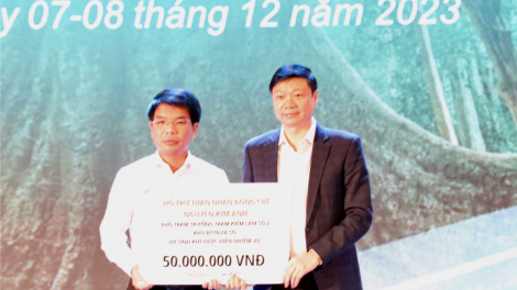 Cục Lâm nghiệp hỗ trợ và kêu gọi hỗ trợ gia đình cán bộ kiểm lâm tại Đắk Lắk bị bắn tử vong (07/12/2023)
