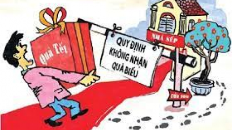 Không để quà Tết trở thành “ trò hối lộ trá hình” (28/12/2023)