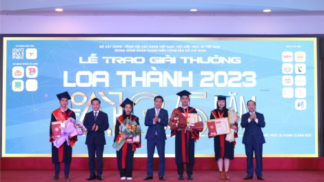 58 đồ án xuất sắc được nhận Giải thưởng Loa Thành lần thứ 35 năm 2023 (25/12/2023)