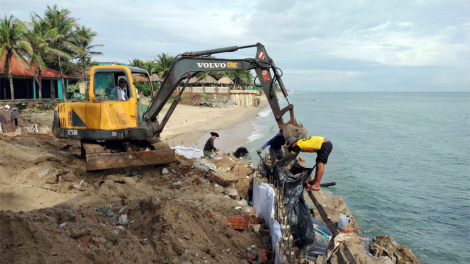 Đầu tư hơn 982 tỷ đồng chống xói lở bờ biển Hội An (tỉnh Quảng Nam) (12/12/2023)