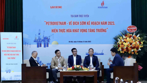 Hiện thực hóa khát vọng tăng trưởng năm 2023:

 Petrovietnam đặt mục tiêu trở thành Tập đoàn Công nghiệp Năng lượng hàng đầu đất nước và khu vực