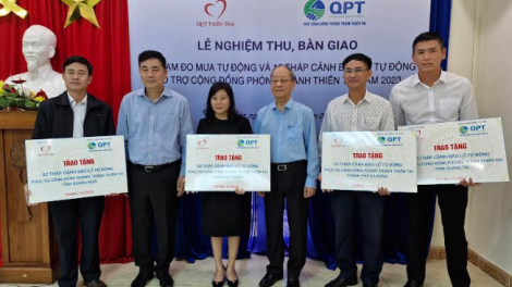 Quỹ Cộng đồng phòng tránh thiên tai hỗ trợ lắp đặt 843 trạm đo mưa và 16 tháp cảnh báo lũ tự động (08/12/2023)