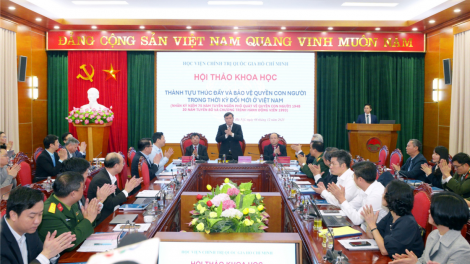 Thúc đẩy và bảo vệ Quyền con người trong thời kỳ đổi mới ở Việt Nam (08/12/2023)