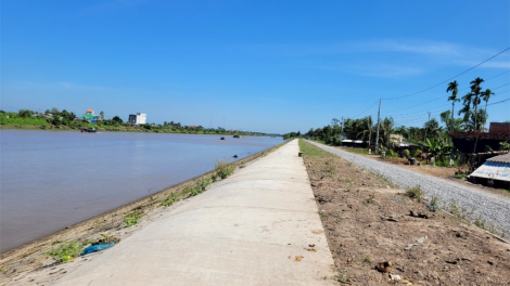 Tiền Giang: Dự án Nâng cấp, mở rộng kênh Chợ Gạo (giai đoạn II) hoàn thành đúng kế hoạch. (18/12/2023)