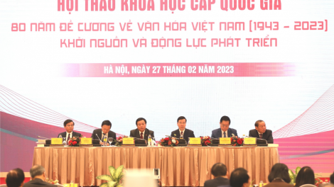 Hội thảo khoa học cấp quốc gia: “80 năm đề cương về văn hóa Việt Nam” (27/2/2023)