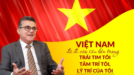 Đại sứ Palestine Saadadi Salama và cuốn sách “Câu chuyện Việt Nam của tôi” (12/2/2023)
