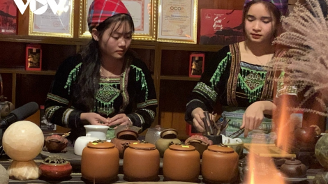 Thưởng trà cổ thụ trên đỉnh núi mờ sương (19/2/2023)