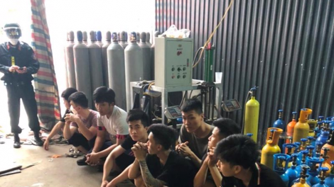 Tăng cường phối hợp, kiểm tra, xử lý tình trạng kinh doanh khí N2O trái phép (21/3/2023)