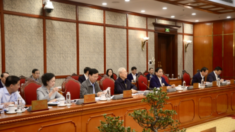 Tổng Bí thư Nguyễn Phú Trọng: Thực hiện chính sách XH phải đặt dưới sự lãnh đạo trực tiếp, toàn diện của Đảng (30/3/2023)