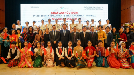 Giao lưu kỷ niệm 50 năm thiết lập quan hệ ngoại giao Việt Nam-Australia (31/3/2023)