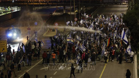 Israel: Bùng nổ làn sóng biểu tình phản đối kế hoạch cải cách tư pháp của chính phủ nước này (28/3/2023)