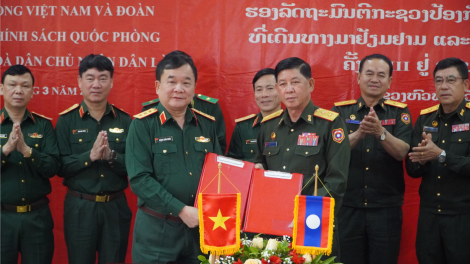 Trao đổi chính sách quốc phòng Việt Nam – Lào lần thứ 3 (23/3/2023)