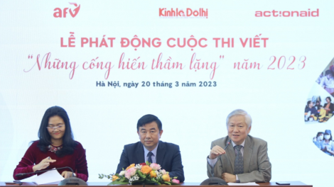 Phát động cuộc thi viết “Những cống hiến thầm lặng năm 2023” (20/03/2023)