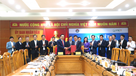 Đại học Quốc gia Hà Nội và tỉnh Hà Tĩnh hợp tác toàn diện trong nhiều lĩnh vực
