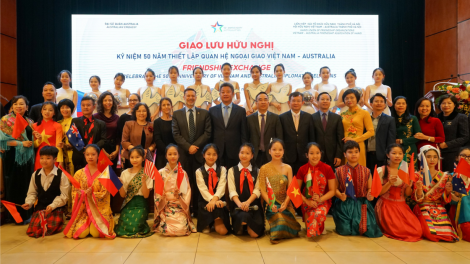 “Giao lưu kỷ niệm 50 năm thiết lập quan hệ ngoại giao Việt Nam-Australia” (31/03/2023)