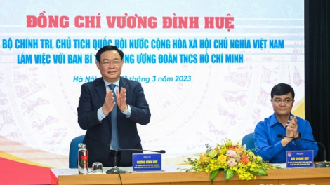 THỜI SỰ 12H TRƯA 21/3/2023: Chủ tịch QH Vương Đình Huệ thăm và làm việc với Trung ương Đoàn TNCS HCM