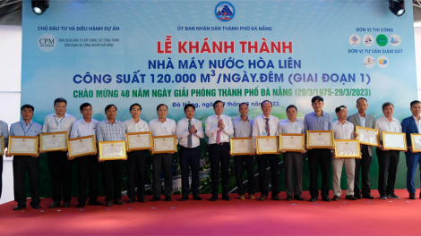 Khánh thành nhà máy nước 1.200 tỉ đồng kỷ niệm Ngày giải phóng Đà Nẵng (29/3/2023)