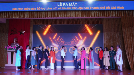 TP.HCM ra mắt mô hình "Một cửa hỗ trợ phụ nữ và trẻ em" (24/3/2023)