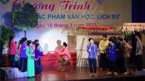 Học sinh Cần Thơ say mê “hóa thân nhân vật” trong tác phẩm văn học, lịch sử (17/3/2023)