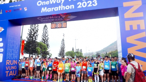 VOV phối hợp tổ chức thành công Oneway Vũng Tàu Marathon 2023 (23/24/2023)