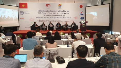Diễn đàn giao lưu phát triển nguồn nhân lực Việt Nam- Nhật Bản năm 2023 (05/04/2023)