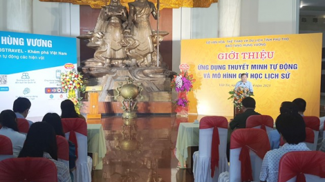 Ra mắt ứng dụng thuyết minh tự động về lịch sử, văn hóa Phú Thọ qua bốn thứ tiếng (21/4/2023)