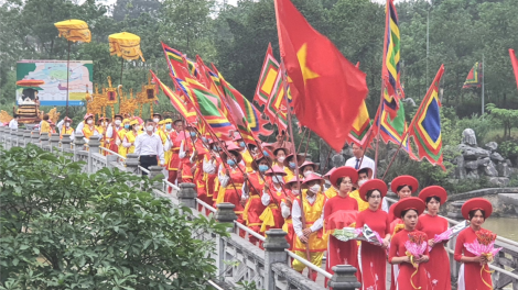 Phú Thọ tổ chức Lễ giỗ Đức Quốc Tổ Lạc Long Quân và dâng hương Tổ Mẫu Âu Cơ (25/4/2023)