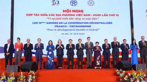 Hội nghị hợp tác giữa các địa phương Việt Nam - Pháp lần thứ 12 chính thức khai mạc (14/04/2023)