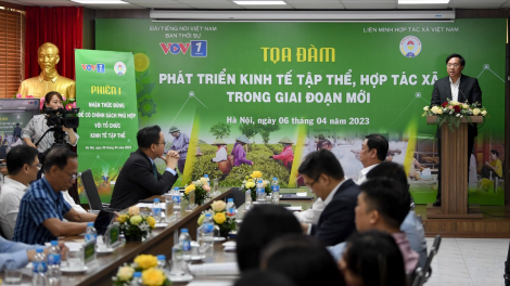 Tọa đàm Phát triển kinh tế tập thể, hợp tác xã trong giai đoạn mới (06/4/2023)