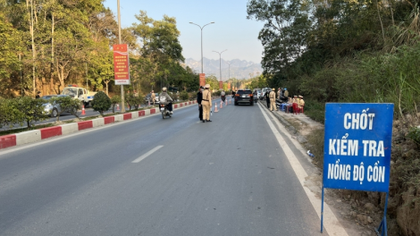 Cao Bằng: Kiên quyết nói không với rượu, bia khi điều khiển phương tiện giao thông (15/4/2023)