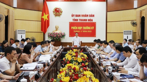 Thanh Hoá: Phê bình 7 đơn vị có tỷ lệ giải ngân vốn đầu tư công dưới 5% (25/4/2023)