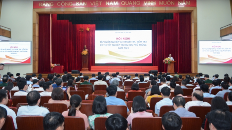 Thi tốt nghiệp THPT 2023: Thành lập 10 đoàn kiểm tra công tác chuẩn bị thi (31/5/2023)