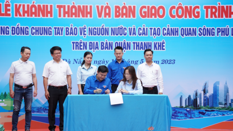 Đà Nẵng: Công trình thanh niên gần 1 tỷ đồng chung tay bảo vệ nguồn nước và cải tạo cảnh quan sông Phú Lộc (14/5/2023)