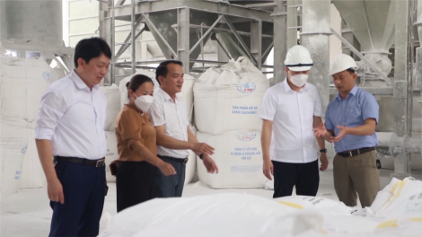 Yên Bái đồng hành cùng doanh nghiệp trong sản xuất, kinh doanh (1/5/2023)