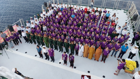 Đến trường sa, nhà giàn DK1, nhân lên tình yêu Tổ quốc (06/05/2023)