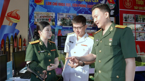 Giải thưởng tuổi trẻ sáng tạo trong Quân đội: Biến khát vọng cống hiến thành giá trị thực tiễn cao (18/5/2023)