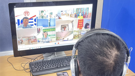 Hơn 9.000 chỉ tiêu việc làm tại Phiên giao dịch việc làm trực tuyến, kết nối 8 tỉnh, thành phố (16/5/2023)