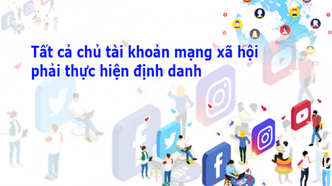 Bắt buộc định danh chủ sở hữu tài khoản mạng xã hội, những điều cần lưu ý (17/5/2023)