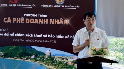 Lãnh đạo tỉnh Bà Rịa – Vũng Tàu lắng nghe doanh nghiệp chia sẻ (18/5/2023)