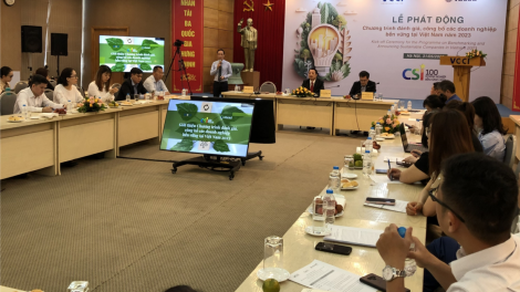 Phát động chương trình đánh giá công bố các doanh nghiệp bền vững năm 2023 (31/5/2023)