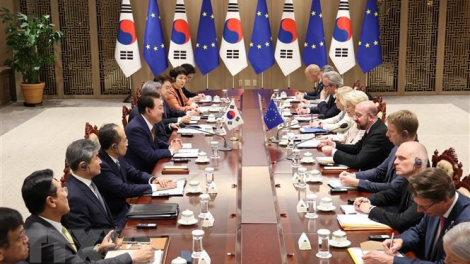 Hàn Quốc, EU nhất trí tăng cường quan hệ an ninh (23/5/2023)