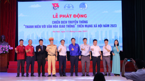 Chiến dịch truyền thông “Thanh niên với văn hóa giao thông” trên mạng xã hội (15/6/2023)