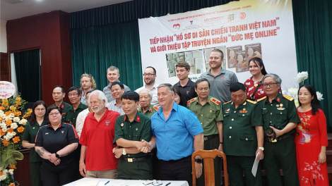 Lễ tiếp nhận “Hồ sơ di sản chiến tranh Việt Nam”  (2/6/2023)